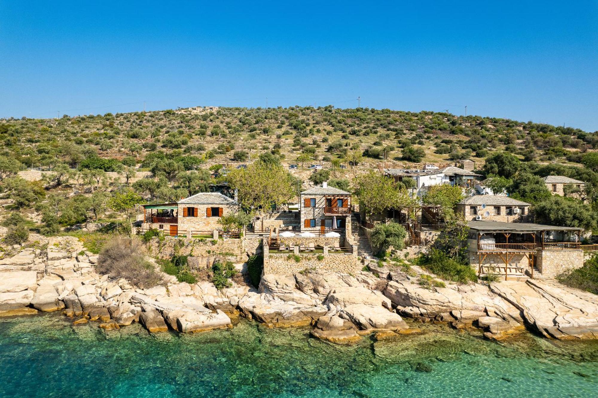 Villa Evilion Alikí Exterior foto